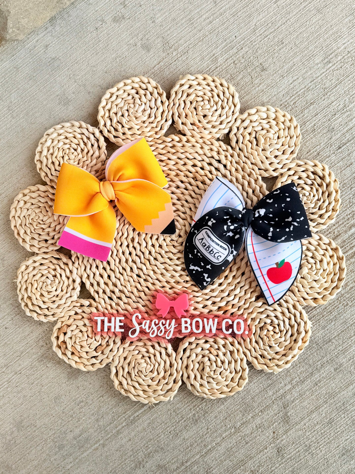 Back 2 School Sailor Bows