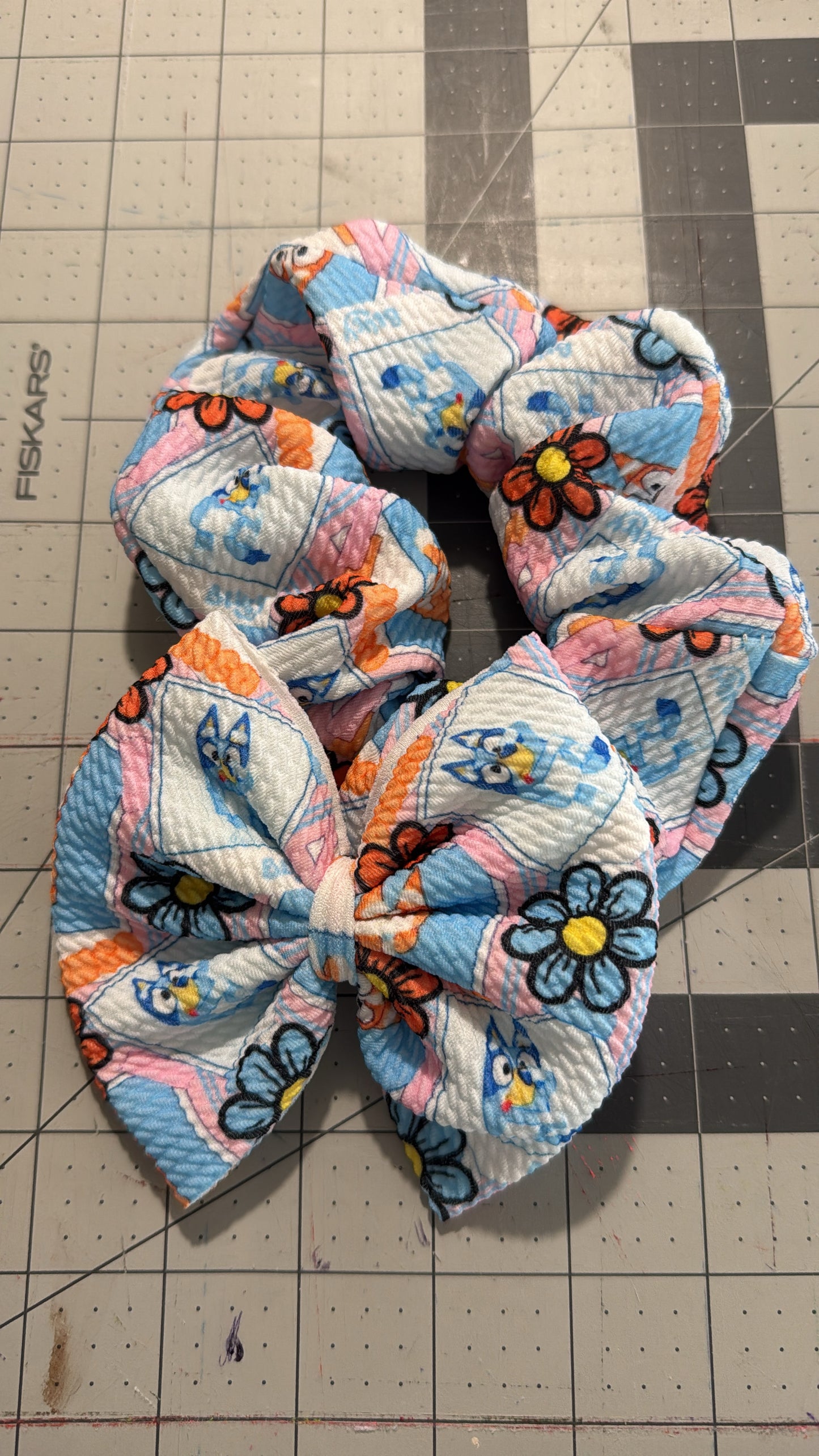 Bluey + Bingo scrunchie