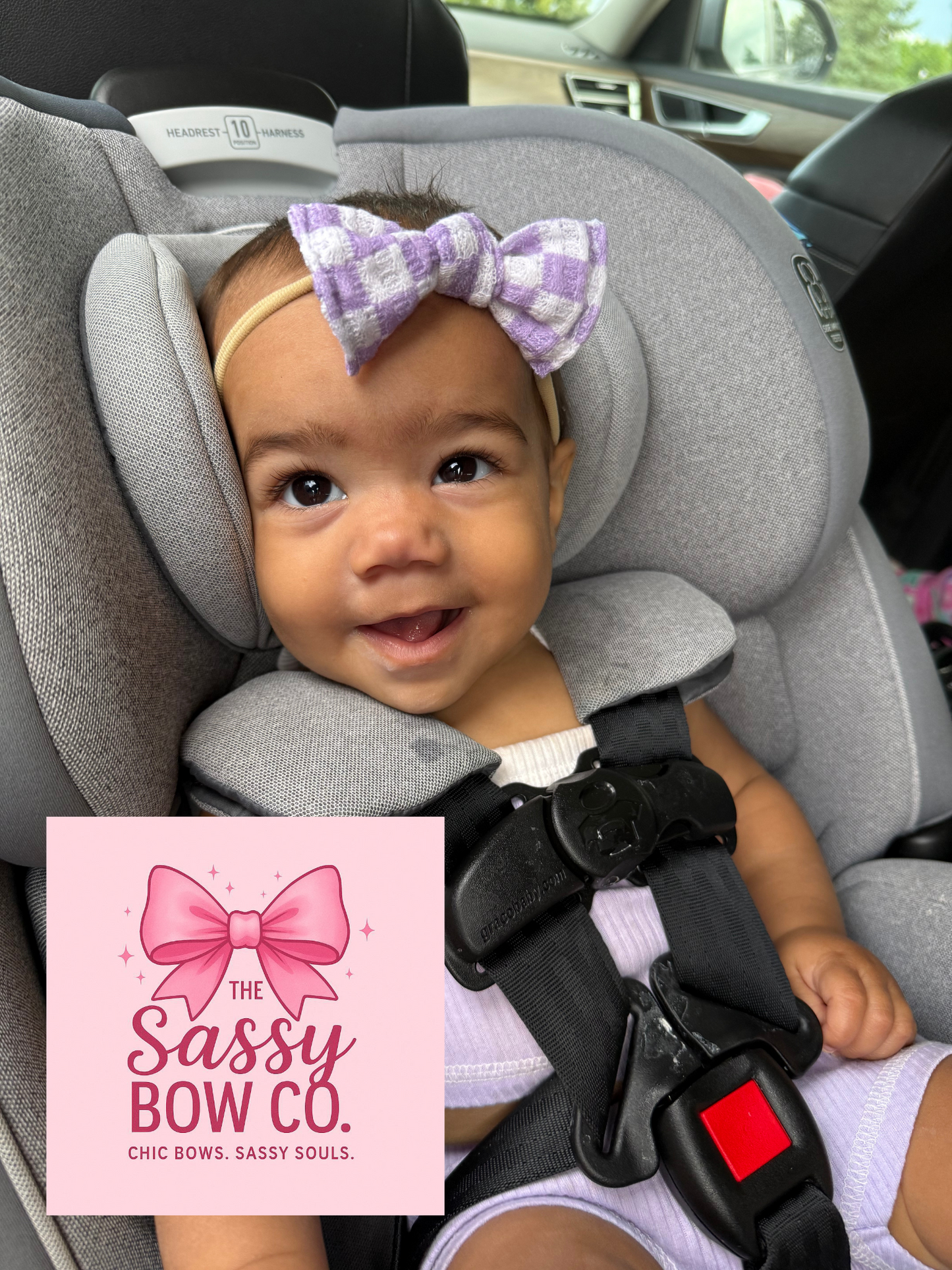 Baby chunky knot bow