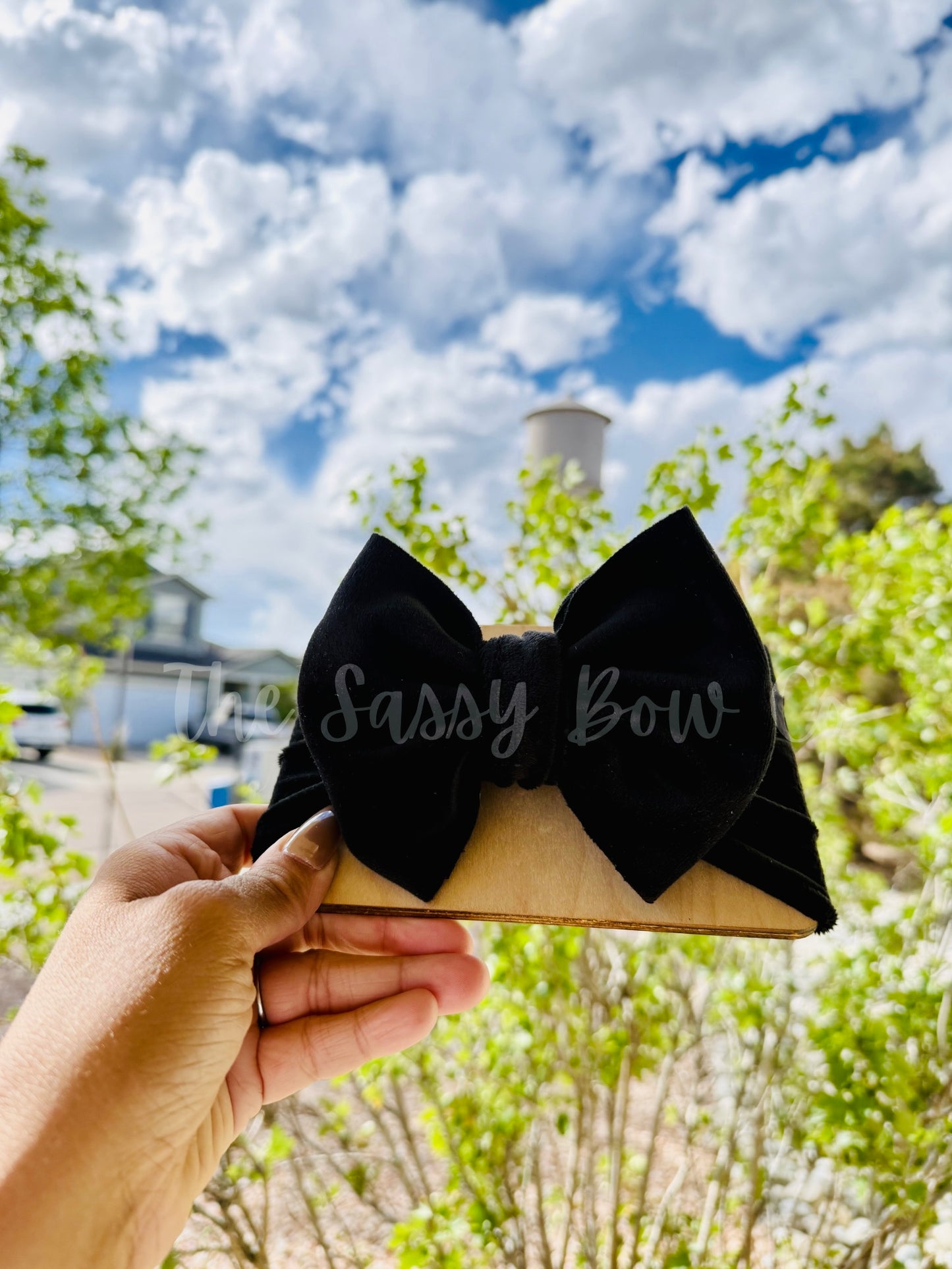 Black Velvet Newborn Wrap