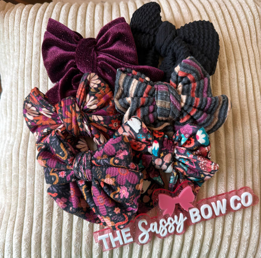 Fall 5in Cassie Bows