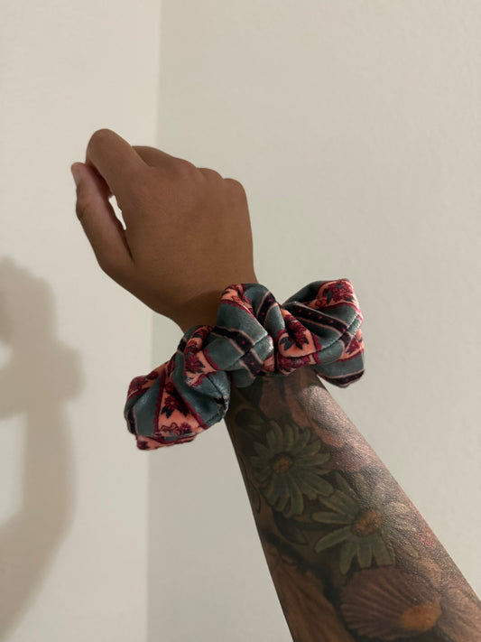 Christmas Velvet Scrunchie