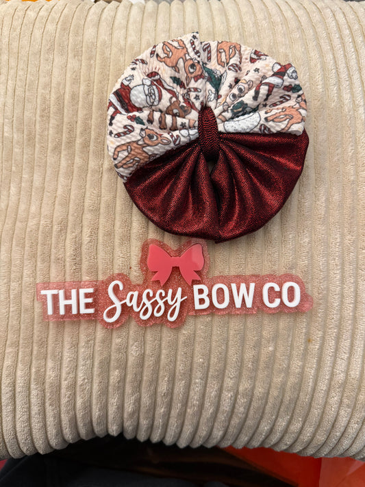Rudolph Messy Bow