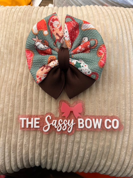 Hot Cocoa Bow