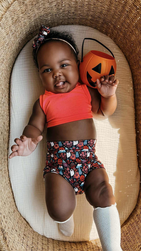 0-3 Month Mushroom Bummies