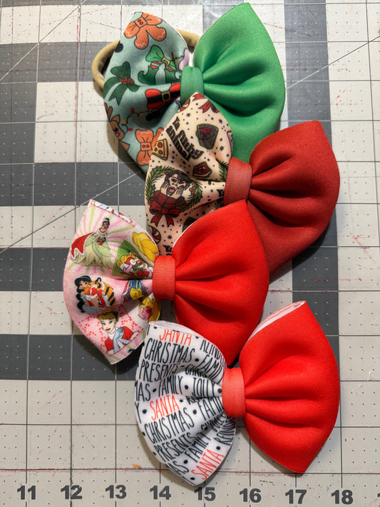 Christmas Two Toned Nylon
