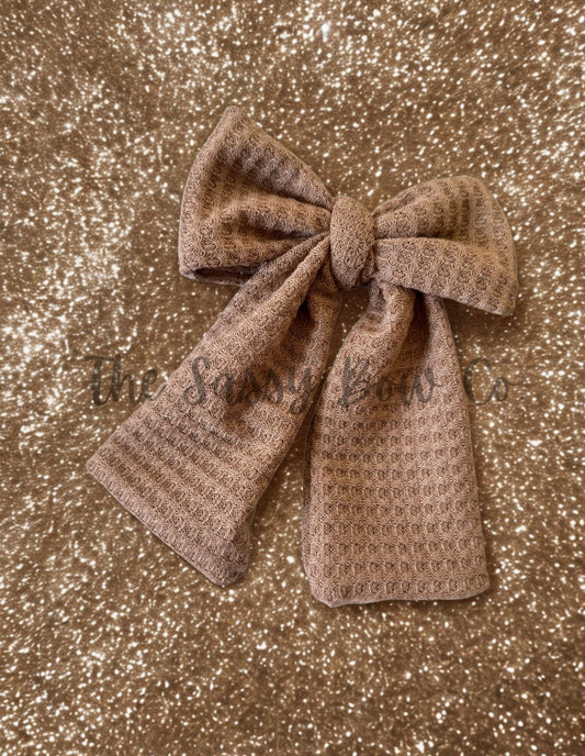Brown Emily Bow