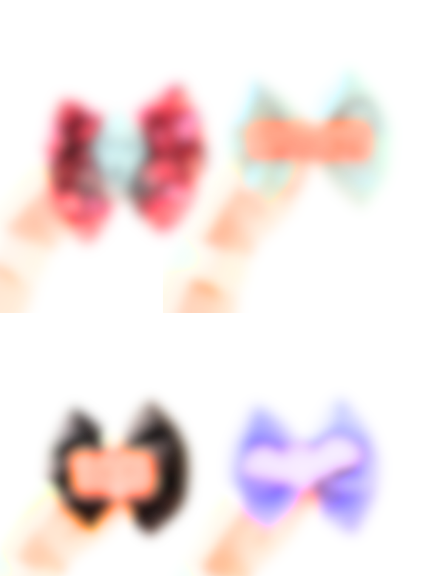 Halloween Mystery Clip + Bow Bundle