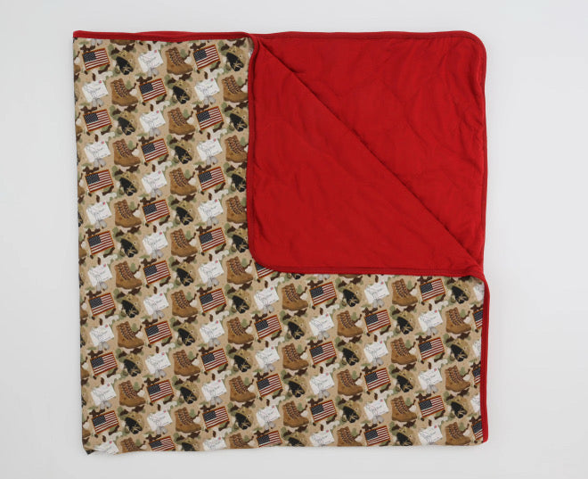 Brave Like You Quilted Blanket